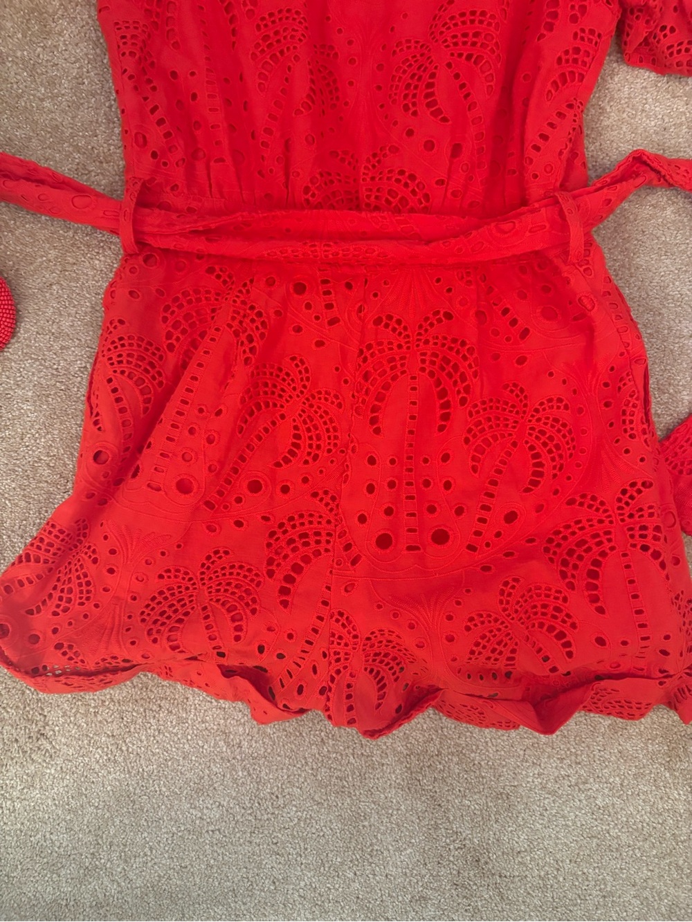 Farm Rio Red Size M romper - Picture 6 of 10